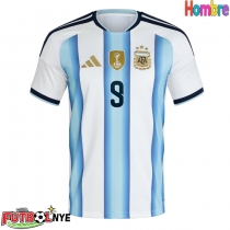 Camiseta Argentina Julian Alvarez #9 Primera Equipación Mundial 2026 manga corta